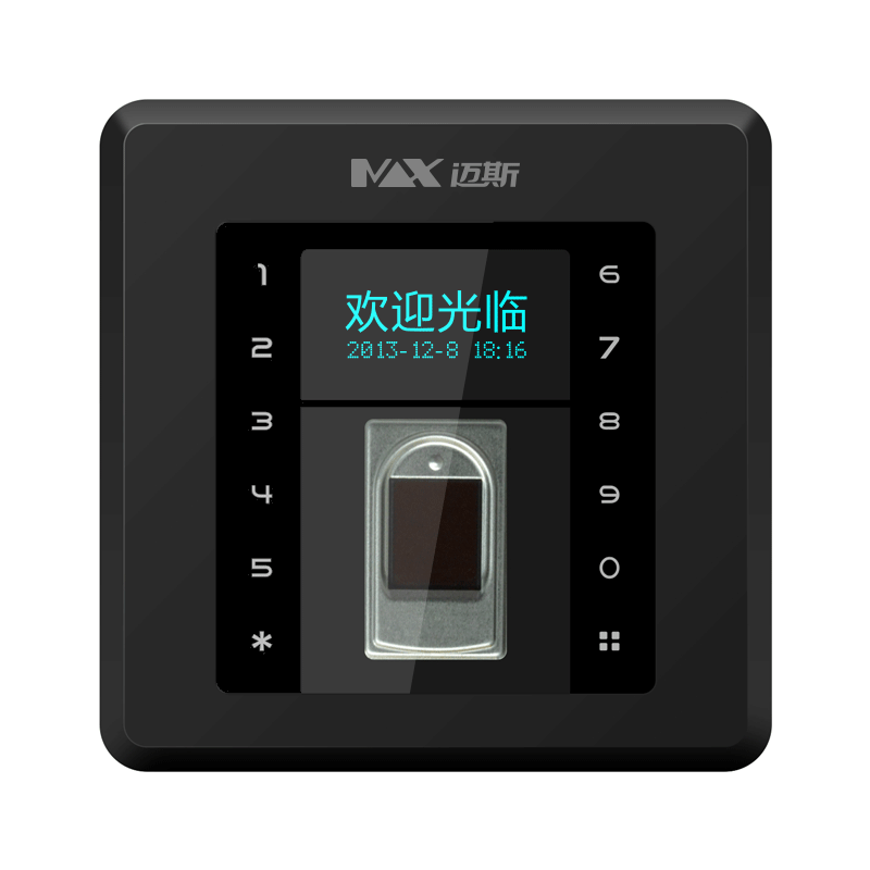 MAX-HF-Q34RAB2MS3 塑料指紋IC密碼讀卡器